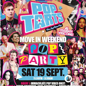 Pop Tarts - Move In Weekend Pop Party