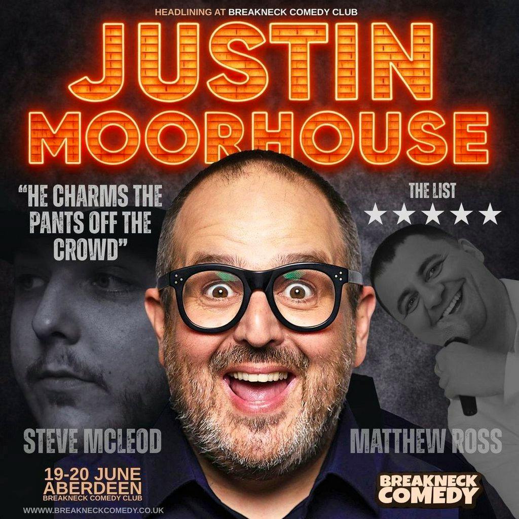 Justin Moorhouse at Breakneck Comedy