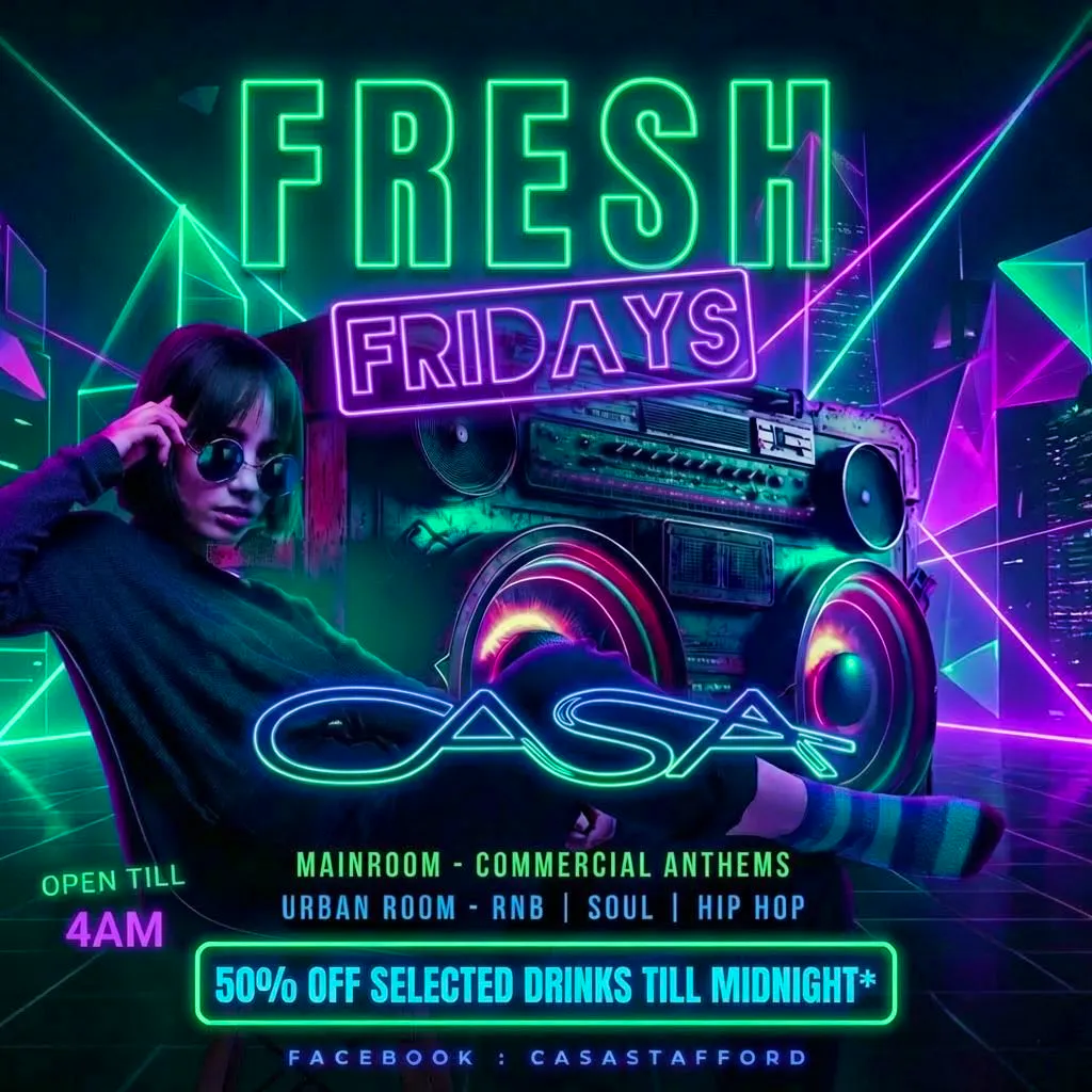 Casa Friday's at Casa Stafford