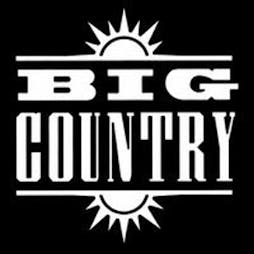 Big Country Live in Wrexham Tickets | The Rockin' Chair Wrexham  | Sat 14th December 2024 Lineup