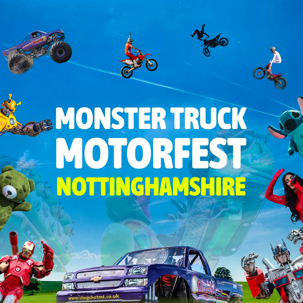 Monster Truck Motorfest Nottinghamshire at Southwell Racecourse