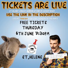 Free Comedy | St. Helens at TANK Bar