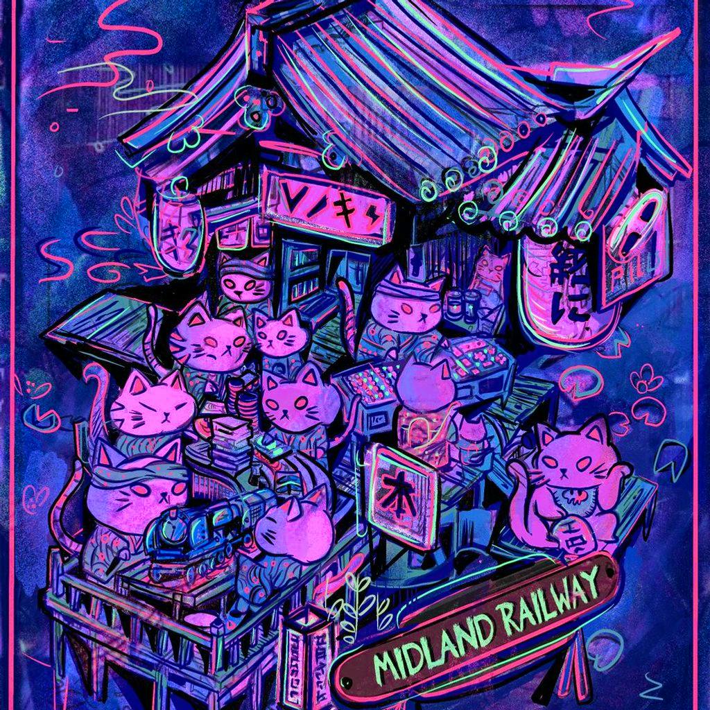 Midland Railway + Forest Fawn + Veneer + Pushing Embers at Fuel Café Bar