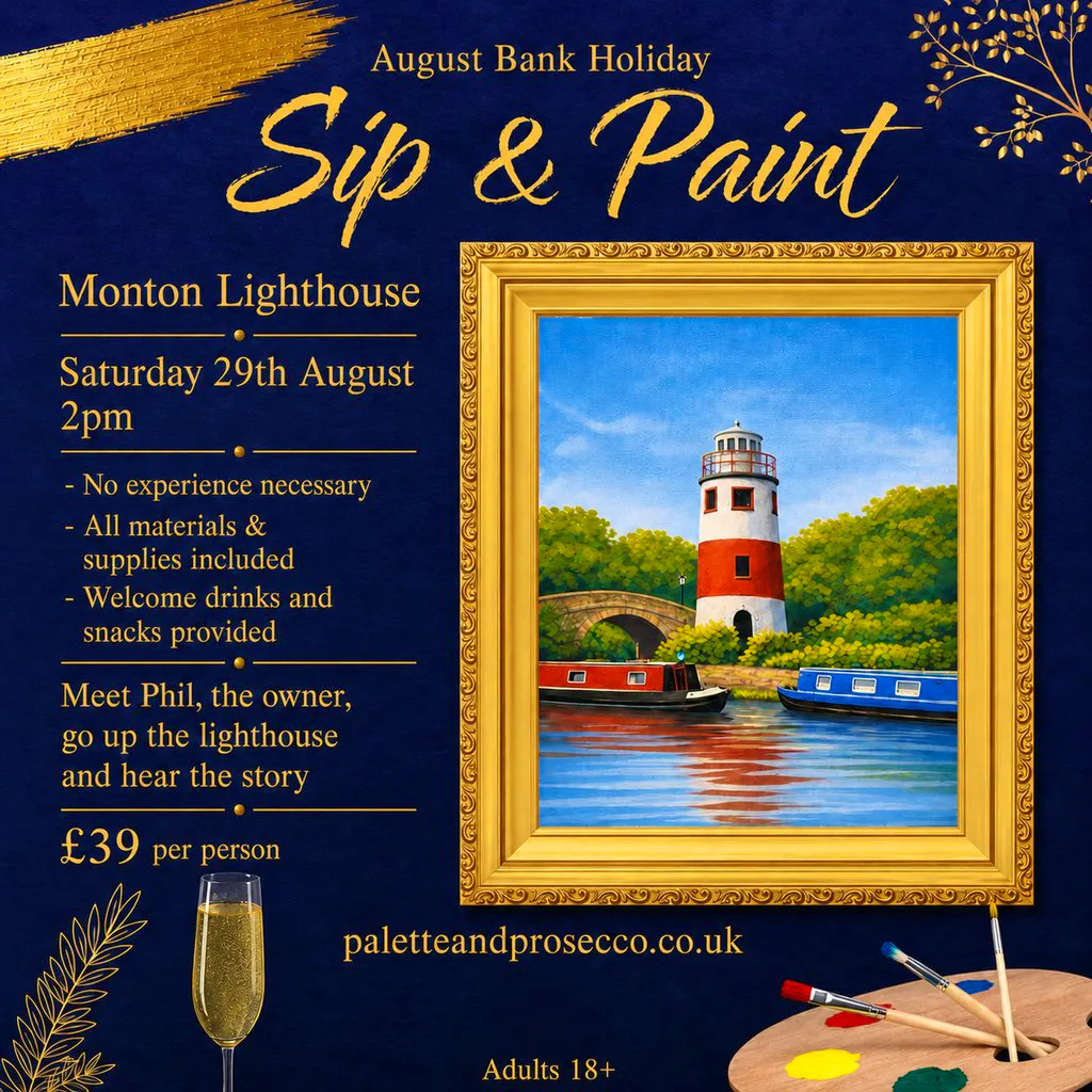 Monton Lighthouse Sip & Paint at The Monton Lighthouse