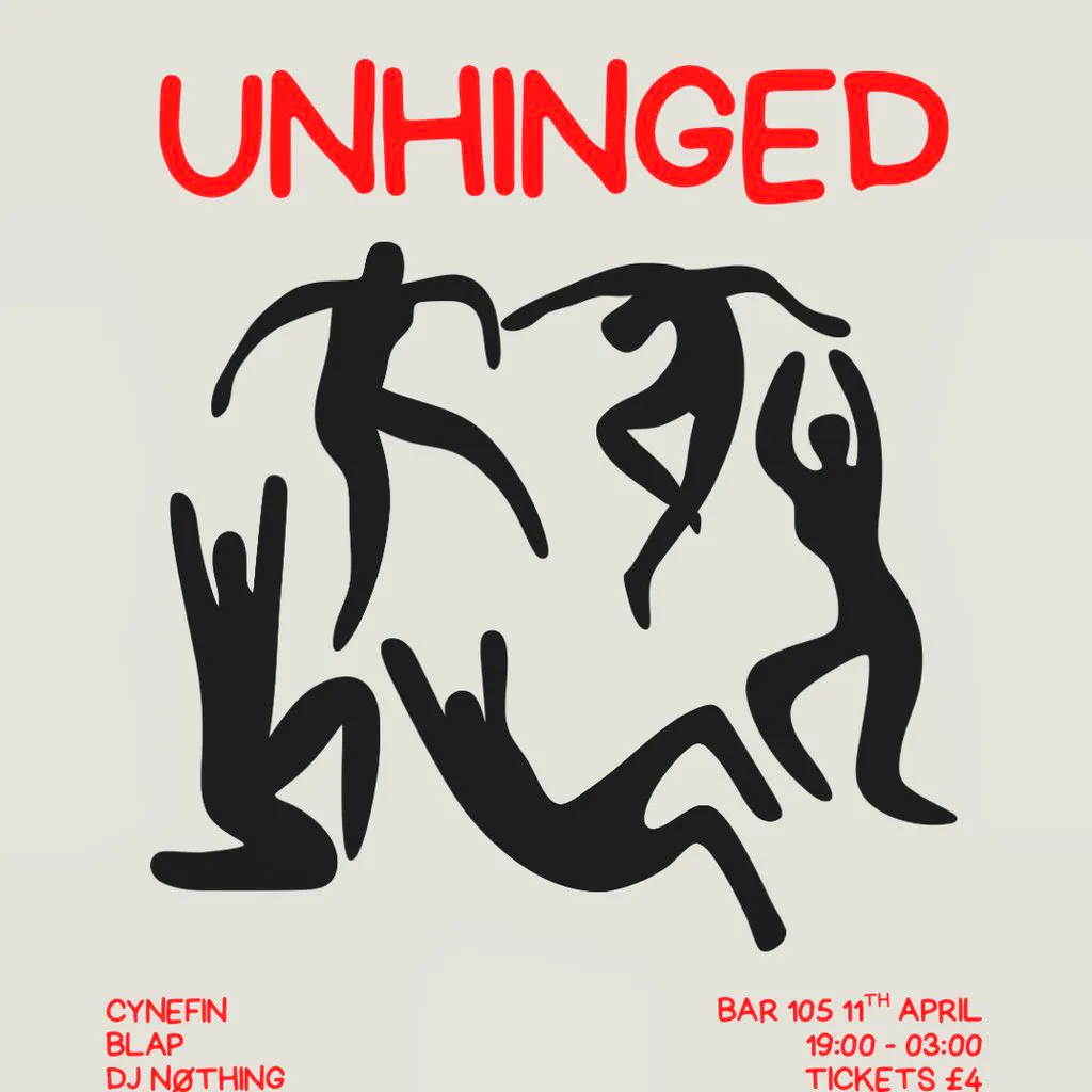 Unhinged Presents: A Night of Techno at Bar 105 Cathays