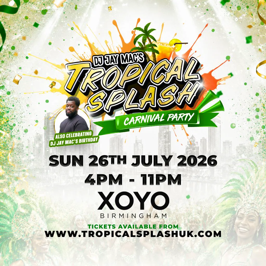 Dj Jay Mac's Tropical Splash Carnival Party at XOYO