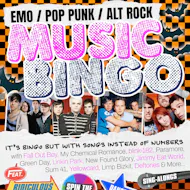 Pop Punk & Emo Music Bingo at PLAY