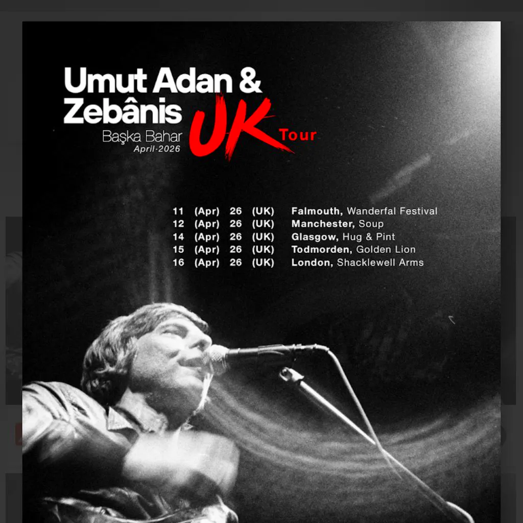UMUT ADAN & ZEBANIS (Turkish Psych) at Golden Lion Todmorden