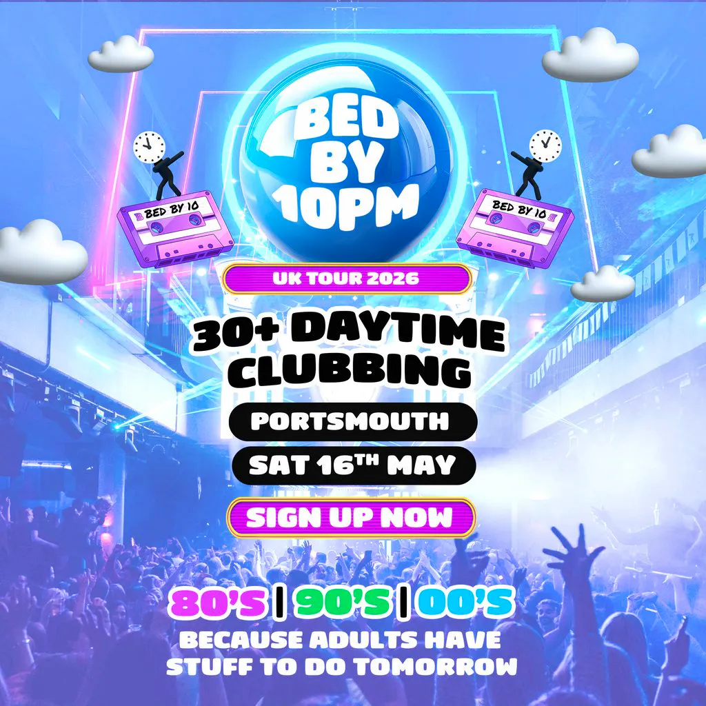 Bed By 10 | Portsmouth at The Gaiety Bar South Parade Pier