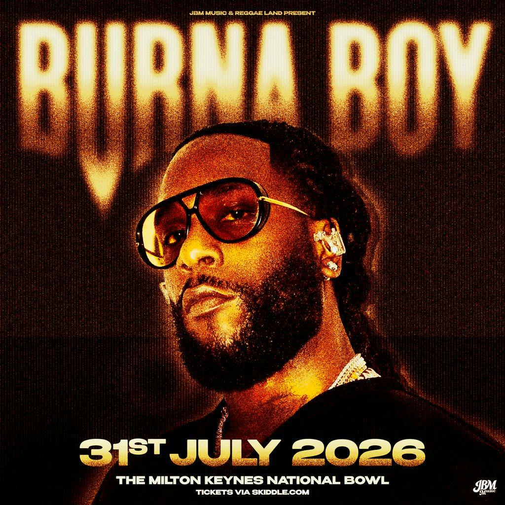 Burna Boy LIVE at The Milton Keynes National Bowl at The National Bowl