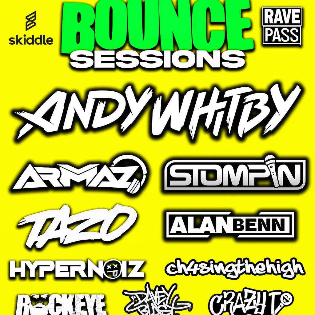 BOUNCE SESSIONS : Andy Whitby & Mc Tazo Live In Sunderland at The 3 Stories