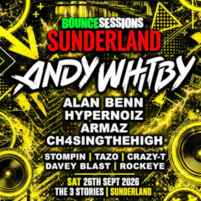 BOUNCE SESSIONS : Andy Whitby & Mc Tazo Live In Sunderland