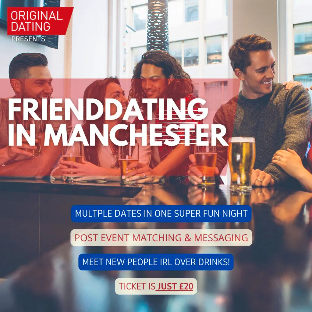 FriendDating in Manchester (Ages 18-59) at Manahatta Bar