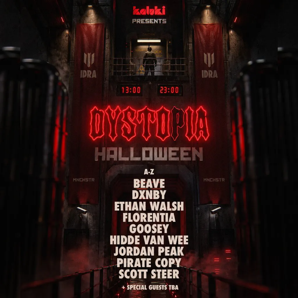 Tickets: Kaluki presents: Dystopia Halloween | IDRA Manchester Sat 31 ...