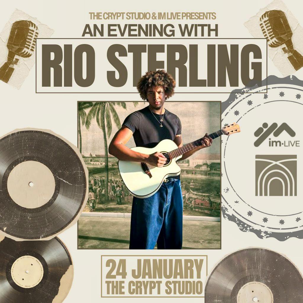 An Evening with Rio Sterling: Live at The Crypt Studio at The Crypt Studio