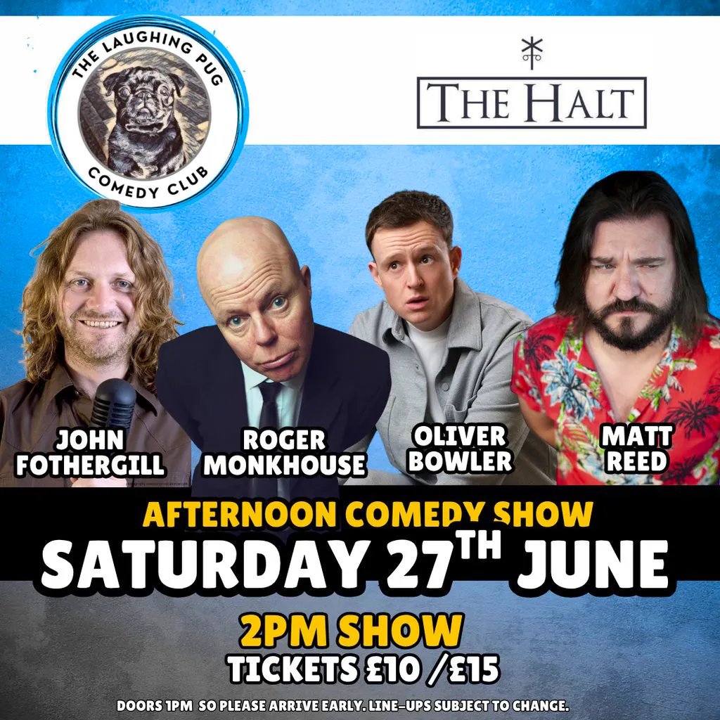 The Halt | Redcar Comedy Club at The Halt