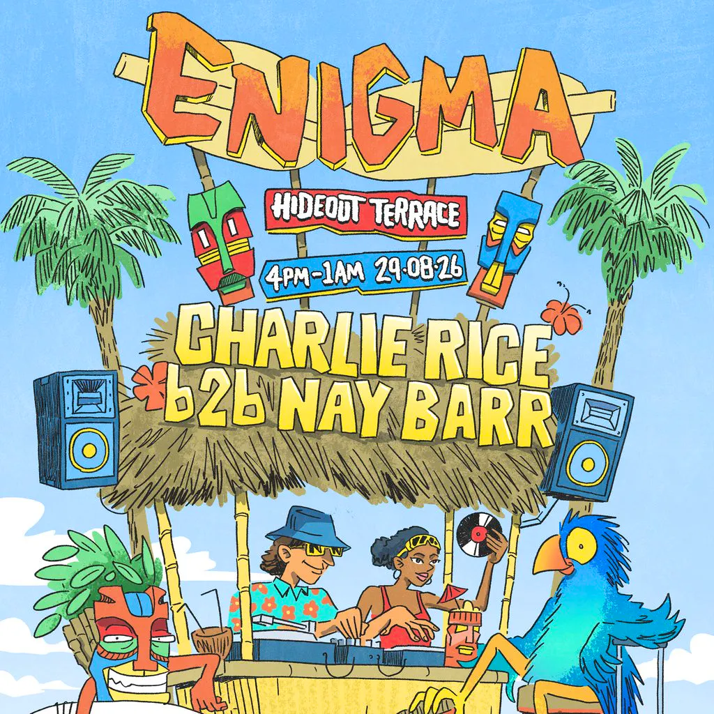 ENIGMA on the terrace at The Hideout Warrington