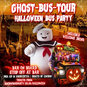 Halloween Bus Party London | Ghost Bus Tours | Sat 26th Oct