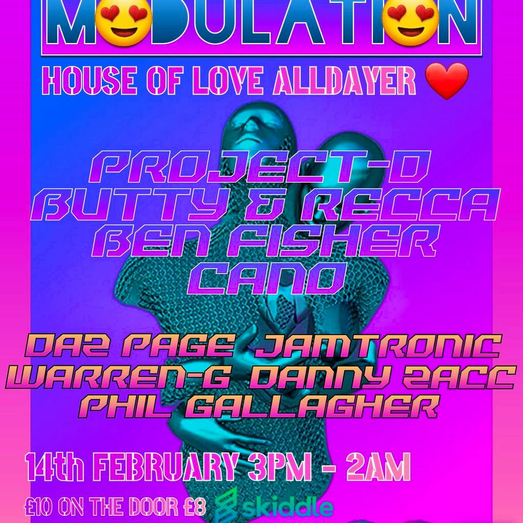 Modulation Alldayer at The Loft Cleckheaton 