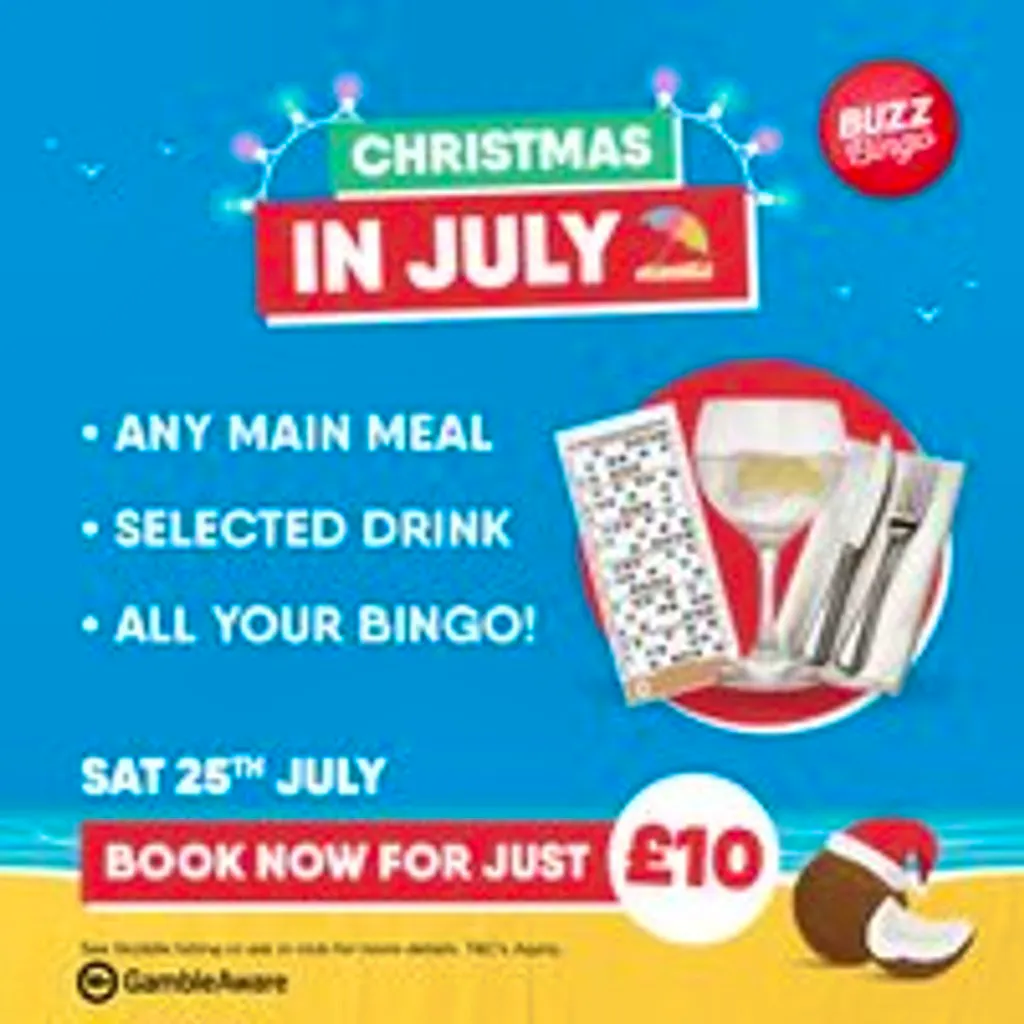 Xmas In July Night Out 25/07 - Buzz Bingo Hull Astoria at Buzz Bingo Hull Astoria