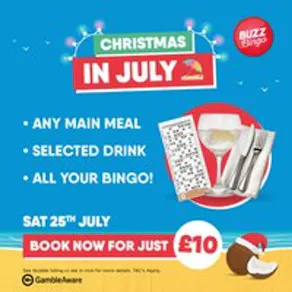 Xmas In July Night Out 25/07 - Buzz Bingo Hull Astoria