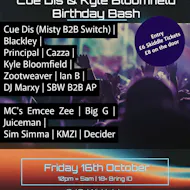 Improper records / Cue dis and Kyle Bloomfield bday at OutOut