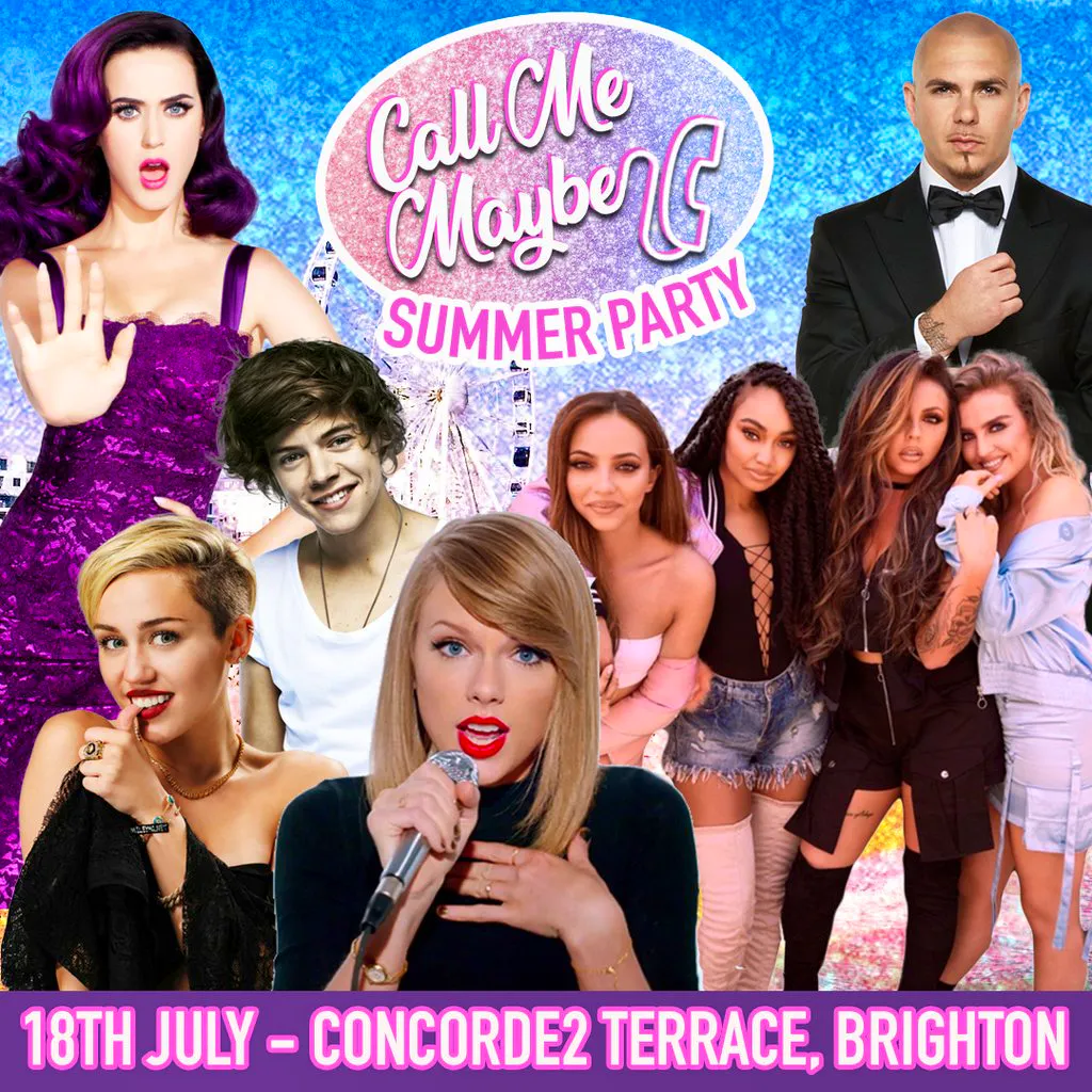 Call Me Maybe: 2010s Summer Terrace Party (Brighton) at The Concorde 2