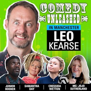 Leo Kearse and Samantha Day at Comedy Unleashed