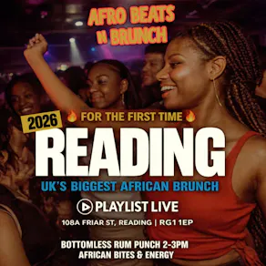 READING 31st May - Afrobeats N Brunch - Joy is coming