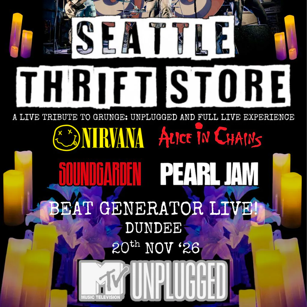 Seattle Thrift Store - a live tribute to Grunge at Beat Generator