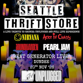 Seattle Thrift Store - a live tribute to Grunge