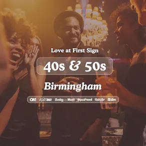 40s&50s Singles Night @ Alchemist Birmingham| Love at First Sign