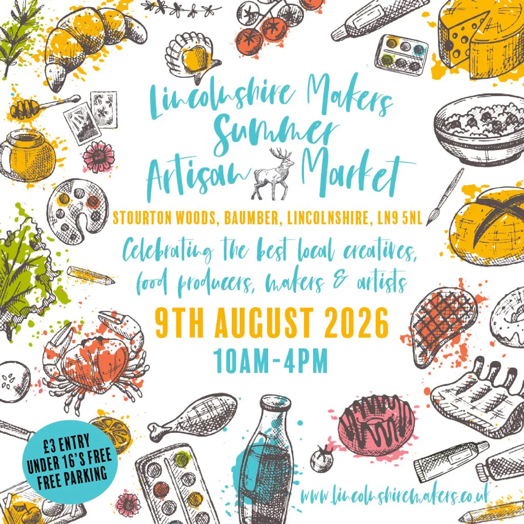 Lincolnshire Makers Summer Artisan Market at Stourton Woods