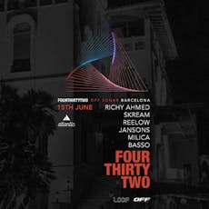 Four Thirty Two w/ Richy Ahmed + Skream + Reelow sonar(Off Week) at Atlantic Club Barcelona