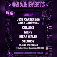 OnAirUK at Sankey Street Basement