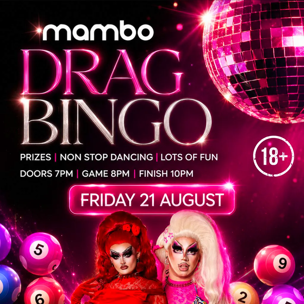 Mambos Drag Bingo at Mambo