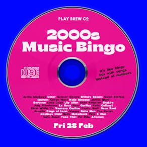 2000s Music Bingo