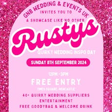 Quirky Wedding Inspo at Rustys at Rusty's Show Bar