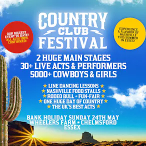 Country Club - Outdoor Country Music Festival - Chelmsford