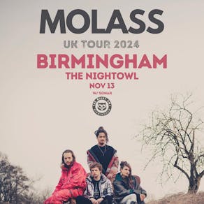 MOLASS live at The Night Owl - Birmingham (UK)