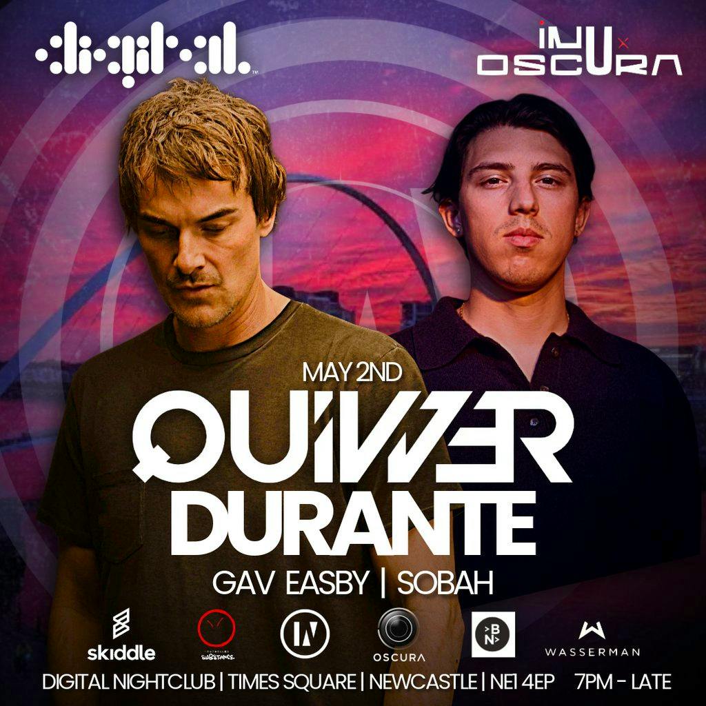 inU x OSCURA (Quivver | Durante) at Digital Newcastle