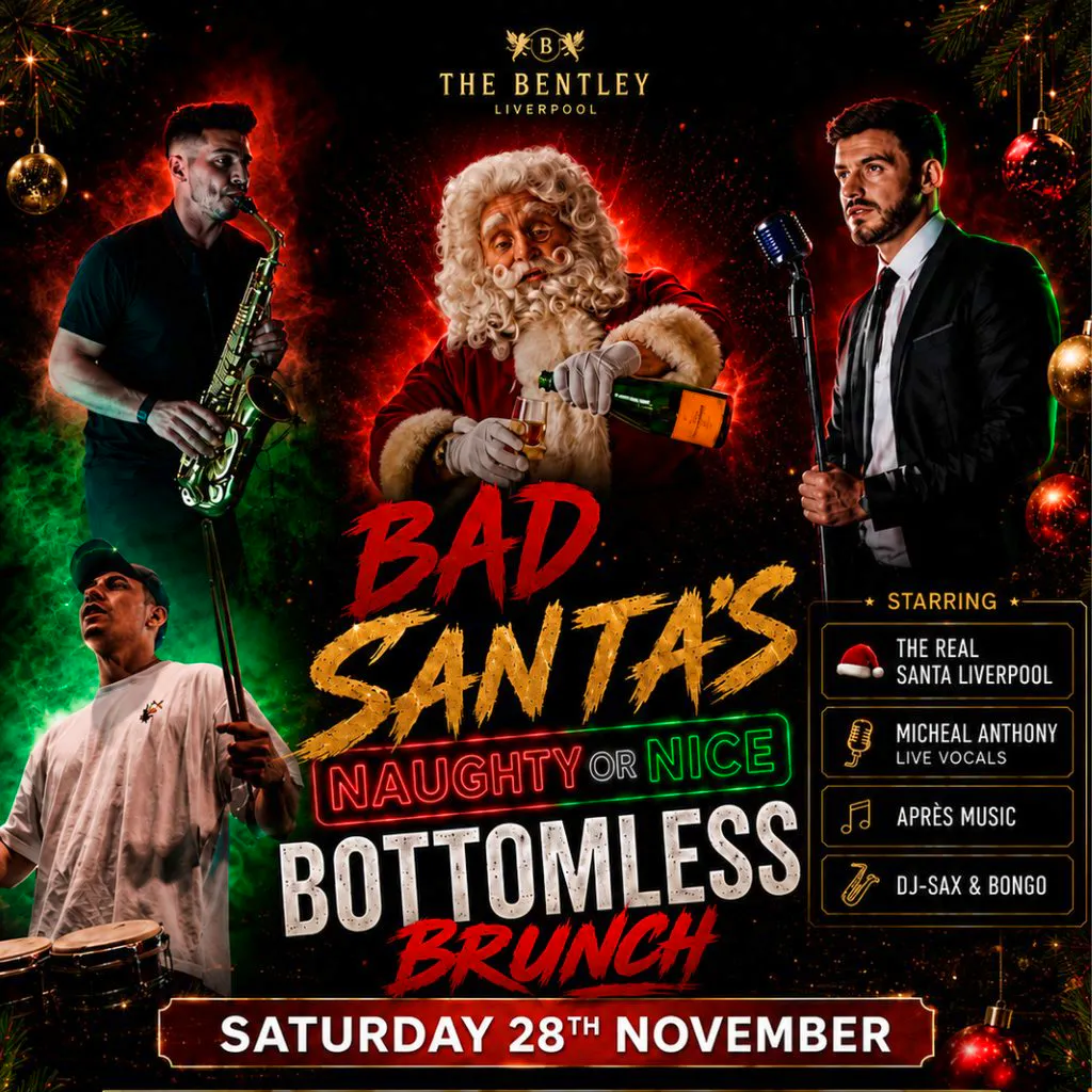 Naughty or Nice: Bottomless Brunch with Bad Santa at The Bentley