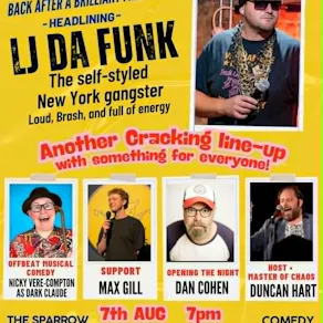 Sparrows Comedy Club!