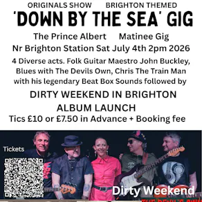 DOWN BY THE SEA - Gig July 4th