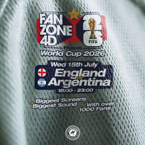 FANZONE 4D x Electric Ballroom: Semi Finals England V Argentina