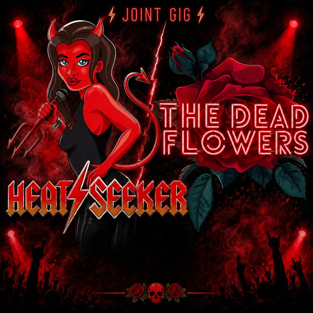 Heatseeker and The Dead Flowers at Charlies Loft 