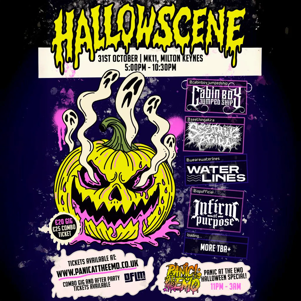 HALLOWSCENE at MK11, Milton Keynes at MK11 LIVE MUSIC VENUE