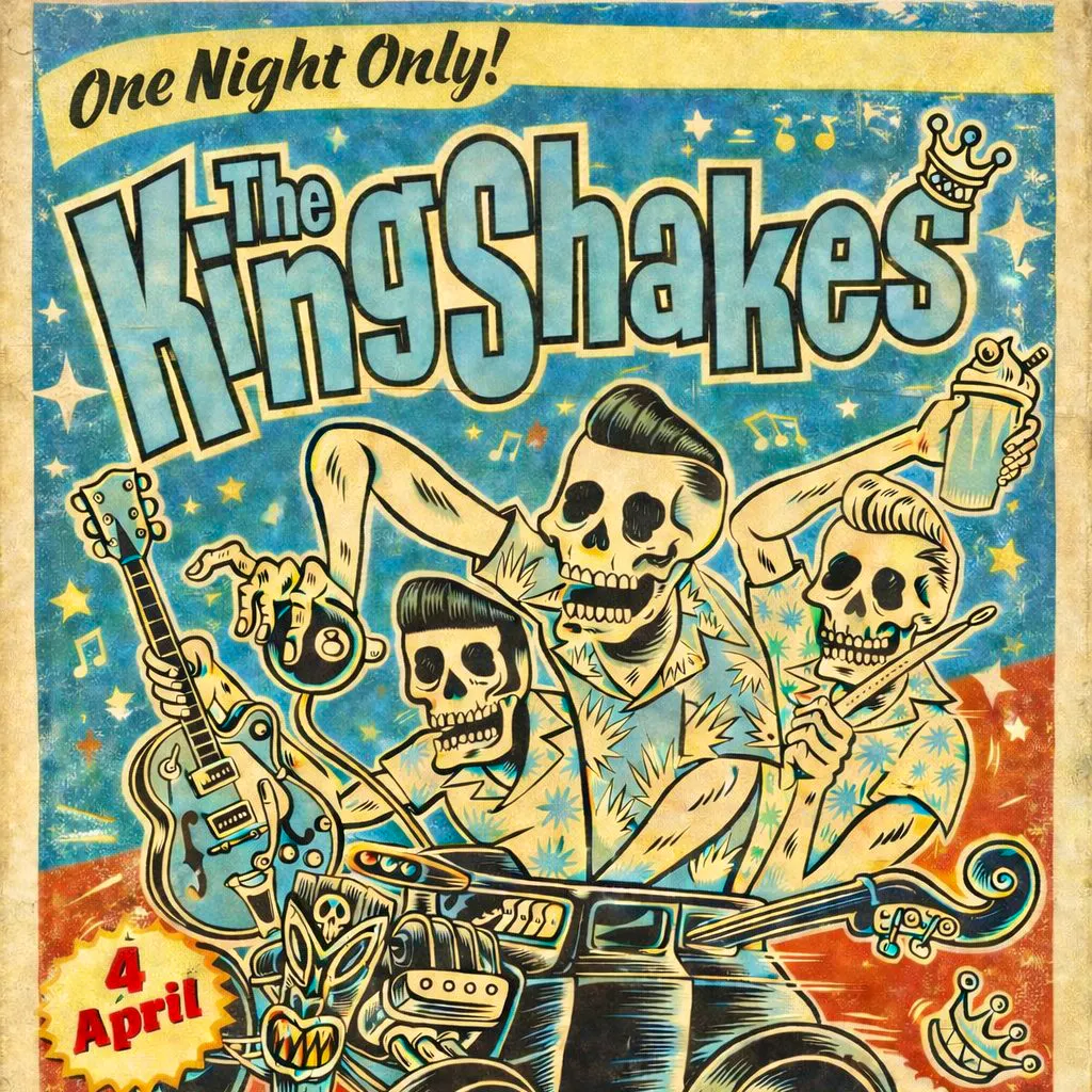 The Kingshakes + Burlesque w/ Miss Dolly Mae at The Continental