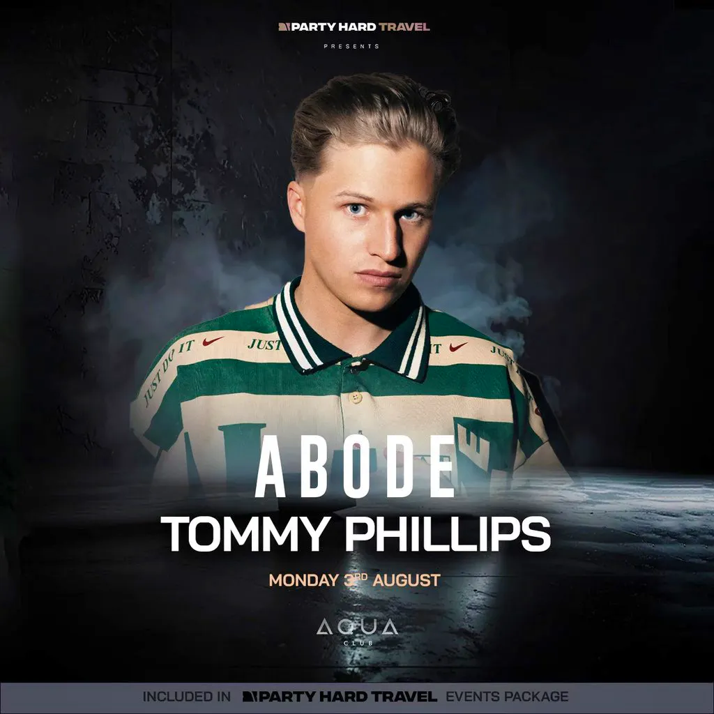 Abode Residency Ayia Napa - Tommy Phillips at Aqua Club Ayia Napa