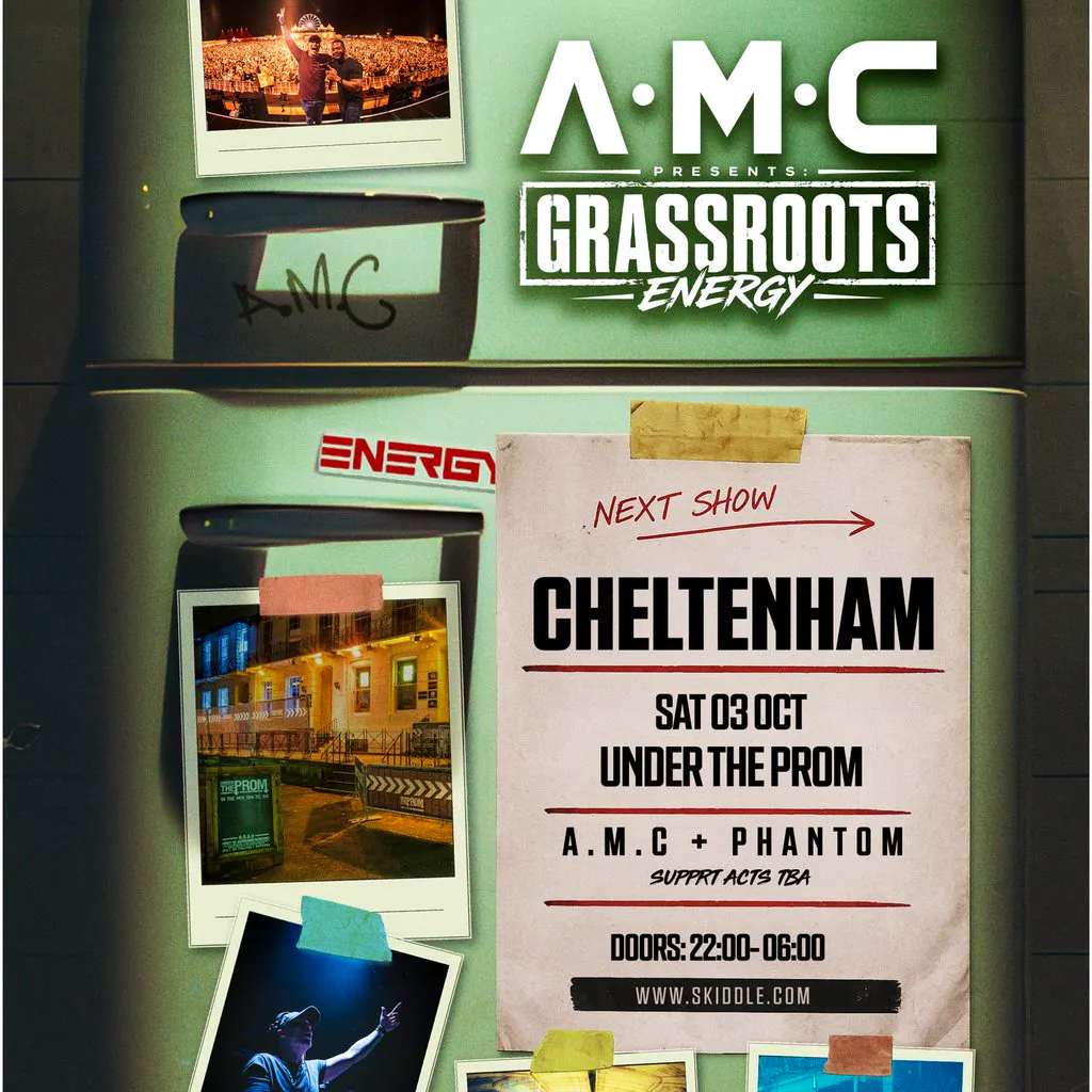 A.M.C Grassroots Energy tour - Bassix Cheltenham at Cheltenham: Under The Prom